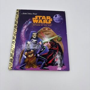 Star Wars Return of the Jedi A Little Golden Book Childrens Book 2015
